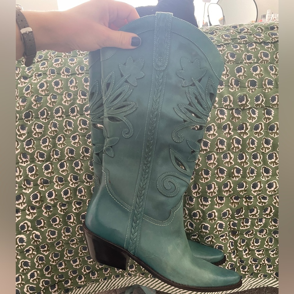 NWOT Matisse | Women’s Teal Cowboy Boots